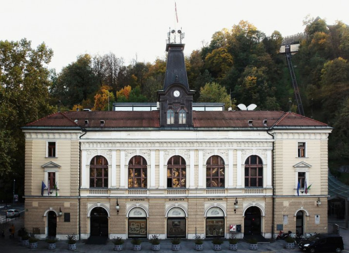Lutkovno gledališče v Ljubljani - veliki oder.