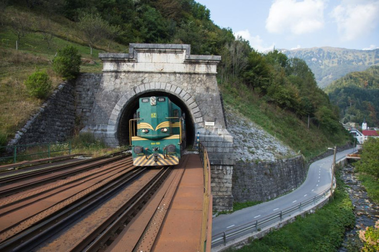 MALA Bohinj Railway Podbrdo Tanja Gorjan archive Walk of Peace