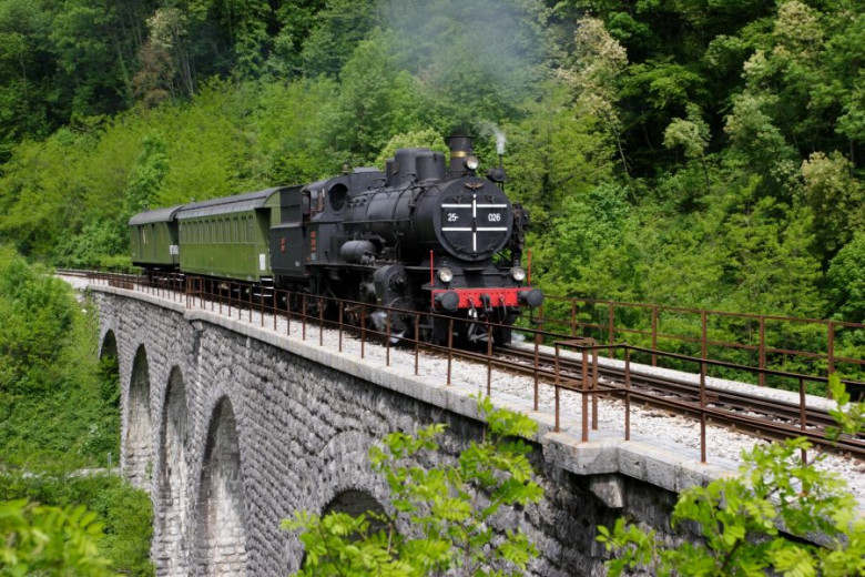 MALA Museum Train Hmeljak archive soca valley