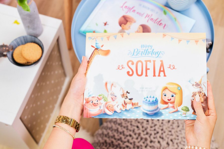 Personalized book Happy Birthday, Sofia