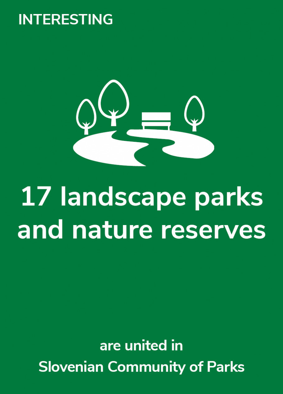 Interesting - 17 landscape parks and nature reserves are united in Slovenian Community of Parks