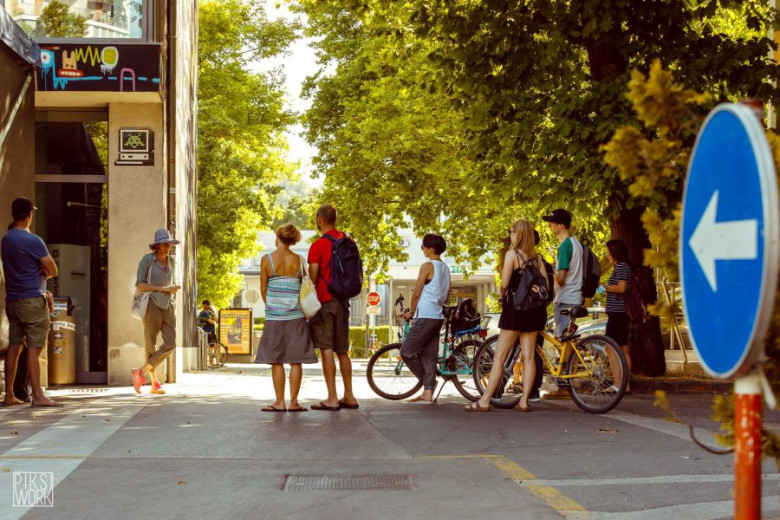 MALA Street Art Tour. FOTO Crt Piksi