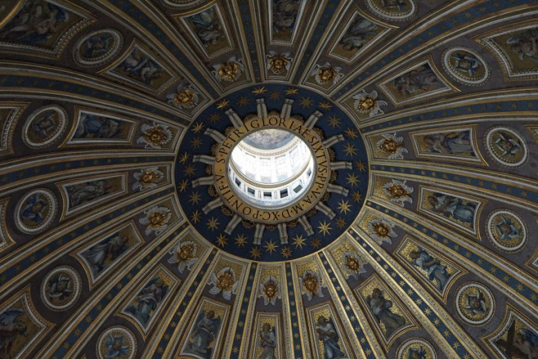  St. Peter's Basilica detail.