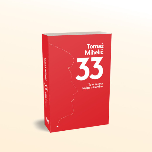 Book cover of 33: This Is Not Another Book About the Camino by Tomaž Mihelič.