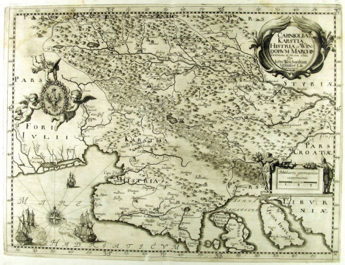 Map of Carniolia