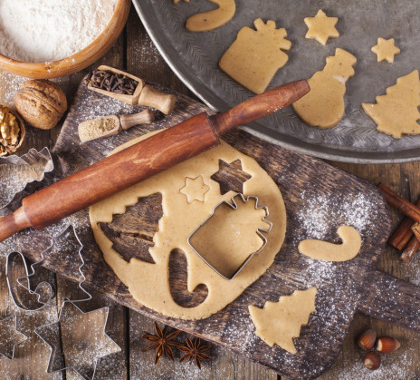 Testo za piškote, modelčki