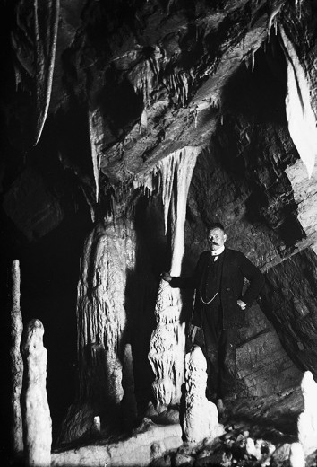 Odkritelj Josip Perme, foto Albin Seliškar (1926)