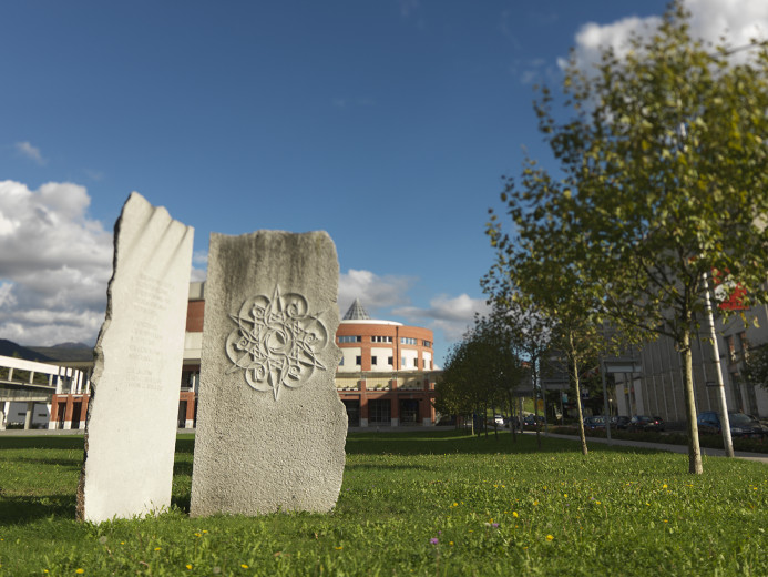 Two monuments in Europe Square, NG.