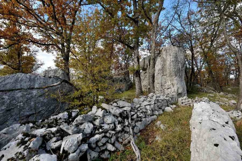 Suhozid va kraški pokrajini.